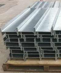 Retaining wall Steel Support - Galvanised Universal beam 